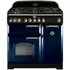 Image de Falcon - Piano De Cuisson Gaz  Classic Deluxe 90 Bleu Roi Laiton