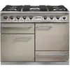 Image de Piano de cuisson gaz FALCON Semi Pro DELUXE 110 FAUVE NICKEL BROSSÉ