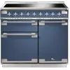 Image de Piano de cuisson induction FALCON ELISE 100 ROCHE BLEUE  NICKEL BROSSÉ
