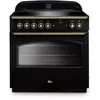 Image de Piano de cuisson induction FALCON FX TAB IND 90 CM NOIR LAITON