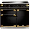 Image de Piano de cuisson induction FALCON ELISE LUXE TAB IND 100 CMNOIR LAITON
