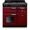 Image de Piano de cuisson gaz FALCON NGC TAB GAZ 90 CM BORDEAUX CHROME