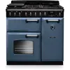 Image de Piano de cuisson gaz FALCON NGC TAB GAZ 90 CM ROCHE BLEUE CHROME