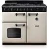 Image de Piano de cuisson gaz FALCON NGC TAB GAZ 100 CM CREME PASTEL CHROME