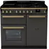 Image de Piano de cuisson induction FALCON ESTEL DELUXE TAB IND 90 CM ARDOISE LAITO