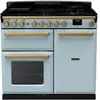 Image de Piano de cuisson induction FALCON ESTEL DELUXE TAB IND 90 CM BLEU PASTEL L
