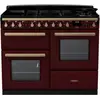 Image de Piano de cuisson mixte FALCON DELUXE OC TAB MIX 110 CM BORDEAUX LAITON