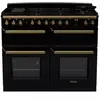 Image de Piano de cuisson mixte FALCON ESTEL DELUXE BC TAB MIX 110 CM NOIR BRIL