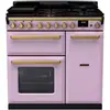 Image de Piano de cuisson gaz FALCON ESTEL DELUXE TAB GAZ 90 CM PARME LAITON
