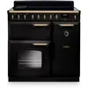 Image de Piano de cuisson induction FALCON NGC TAB IND 90 CM NOIR LAITON ANTIQUE
