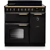 Image de Piano de cuisson induction FALCON NGC TAB IND 90 CM CHARBON LAITON ANTIQUE