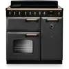 Image de Piano de cuisson induction FALCON NGC TAB IND 90 CM ARDOISE LAITON ANTIQUE