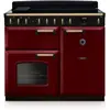Image de Piano de cuisson induction FALCON NGC TAB IND 100 CM BORDEAUX LAITON ANTIQ