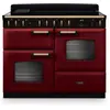 Image de Piano de cuisson induction FALCON NGC TAB IND 110 CM BORDEAUX LAITON ANTIQ