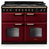 Image de Piano de cuisson mixte FALCON NGC TAB MIX 110 CM BORDEAUX LAITON ANTIQ