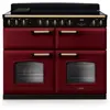 Image de Piano de cuisson induction FALCON NGC TAB IND 110 CM BORDEAUX LAITON ANTIQ