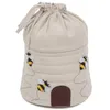 Image de Hobby Gift Artisanat, Couture, Sac Rond à Cordon, Appliqué Abeille