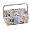 Image de Hobby Gift Boîte à coudre, petite taille, rectangulaire, machines à coudre