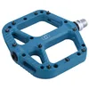 Image de Oxford Produits Pédales de VTT Loam 20 Pédales Plates en Nylon Axe Chromoly 9/16" Roulements scellés Bleu