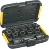 Image de Jeu de clés à douille DEWALT 17 pcs. résistant aux chocs