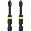 Image de 2 Embouts de vissage cruciforme DEWALT DT70532T-QZ