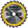 Image de DeWalt DT1934-QZ Lame de scie portative 24WZ, Argent, 165/20mm