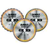Image de Jeu de lames de scie circulaire DEWALT 3 pièces fixes DT1964-QZ