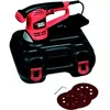 Image de Ponceuse excentrique filaire - BLACK+DECKER - KA191EK-QS - 480W - 125mm - 3 abrasifs + malette