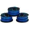 Image de BLACK & DECKER Lot de 3 bobines de rechange pour coupe-bordures Reflex Plus A6441
