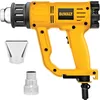 Image de DEWALT Décapeur Thermique 1800W - Protection contre la Surchauffe avec Capteur - Stabilisateurs Latéraux - Design Ergonomique, Léger, Compact - Buse de Surface et Buse Conique Comprises, D26411-QS