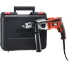 Image de Perceuse à percussion filaire 1100W - BLACK&DECKER - KR1102K-QS - Avec coffre de rangement