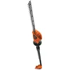 Image de BLACK+DECKER Taille-Haies Longue Portée - 18V - Lame 43 cm - Ecartement 12 mm - Tête Pivotante 180° - Lames Asymétriques Double Action - Frein de Lame - Sans Batterie, Ni Chargeur - GTC1843LB-QW Orange