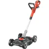 Image de Coupe-bordures 3 en 1 sans fil + batterie 2Ah + chargeur - BLACK&DECKER - STC1820CM-QW - 18V - 28cm - dresse-bordures + tonte