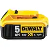 Image de Batterie de rechange DEWALT 18 V / 5 Ah (Li-Ion) DCB184-XJ