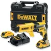 Image de DEWALT - Visseuse plaques de plâtre brushless 18V XR 2Ah Li-Ion - tournevis électrique sans fil en coffret avec 2 batteries et chargeur - vitesse à vide 0-4400tr/min - 435W -DCF620D2K-QW