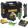 Image de Laser multiligne 3x360° vert DEWALT, 10,8V/2AH DCE089D1G-QW