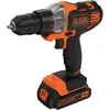 Image de Perceuse visseuse multievo sans fil - 18V - BLACK+DECKER + 1 batterie 15Ah + chargeur + coffret - MT218K-QW