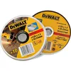 Image de DEWALT Boîte de 10 Disques à Tronçonner Standards en Acier - Dimensions 125 x 1,2mm - Pour l'Acier, les Alliages, les Fibres, le Plastique - Diamètre d'Alésage 22,23mm, DT42340TZ-QZ