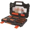 Image de Coffret perçage vissage - BLACK+DECKER - A7231-XJ - 76 Accessoires - forets douilles embouts