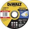 Image de Dewalt DT43902-QZ Disque à tronçonner l'inox 125x22,2mm, épaisseur 1mm, moyeu plat