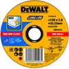 Image de Disque à tronçonner haute performance DEWALT acier inoxydable, plat