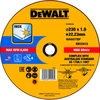 Image de Disque à tronçonner DEWALT High Performance acier inoxydable plat 230x1,9mm