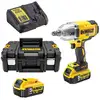 Image de Boulonneuse à chocs ½  950 Nm 18V DEWALT DCF899P2-QW Brushless avec coffret et 2 batteries
