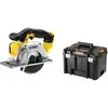 Image de Scie circulaire à main à métaux DEWALT alimentée par batterie, 18V version de base DCS373NT-XJ