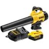 Image de DEWALT - Souffleur Brushless XR 18V 5Ah Li-Ion - DCM562P1-QW - Souffleur Électrique Portable sans Fil avec 1 Batterie et Chargeur - Silencieux 65dB - Volume d'Air 400cfm - Vitesse 144km/h - 3,2kg