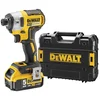 Image de DEWALT - Visseuse à Chocs Brushless XR 18V Li-Ion 5Ah - DCF887P2-QW - Électrique sans Fil avec Coffret TSTAK, 2 Batteries / Chargeur - 3 Vitesses (0-1000/2800/3250tr/min) - Mandrin ¼  - 400W