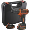 Image de BLACK+DECKER BDCDD12KB-QW Perceuse-Visseuse sans fil - 10,8 V - 1,5 Ah - 26 Nm - 2 batteries - Livrée en coffret