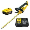 Image de DEWALT - Taille-Haies Brushless XR 18V 5Ah Li-Ion - DCM563P1-QW - Taille Haie Électrique sans Fil avec Batterie et Chargeur - Lame 55cm - Écartement des Dents 1,9cm - Coupe 75min/Charge - 3,4kg