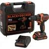 Image de Black - Decker BDCDD186K-QW Coffret de Perceuse-visseuse 18 V sans fil avec chargeur/batterie 1 5 Ah