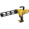 Image de DEWALT - Pistolet à Mastic Électrique XR 18V - DCE560N-XJ - Pistolet à Cartouche 310 ml sans Fil en Coffret, Sans Batterie, Ni Chargeur - Pistolet Silicone avec Variateur de Vitesses Électronique